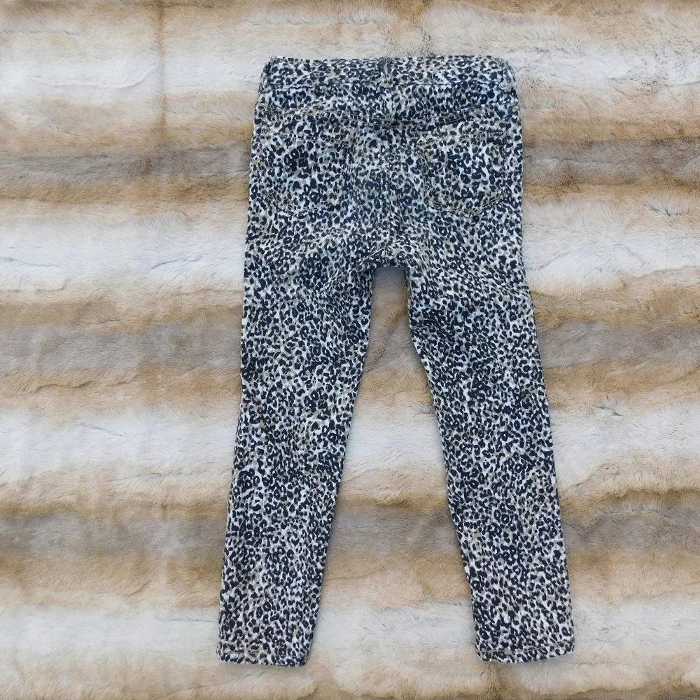 Old Navy 4T Animal Print Ballerina Jegging Jeans